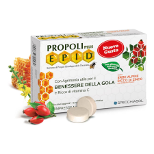 N/A Cukormentes Propolisz cinkkel - 20 szopogatós tabletta - csipkebogyó - Specchiasol (HMLY-8002738801807) vitamin és táplálékkiegészítő