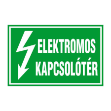 N/A Elektromos kapcsolótér (DKRF-VILL-1589-1) információs címke