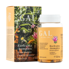 N/A GAL Kurkuma-komplex - 60 kapszula (HMLY-GAHUKT38) vitamin és táplálékkiegészítő