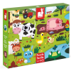 N/A Janod 02772 Tapintós puzzle - farm állatok&amp;#34; - 20 darabos&amp;#34; (NTTD-J02772)