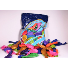 N/A Léggömb 24 cm - Vegyes Gyöngyházfényű Színek (100 db) (GM90) party kellék