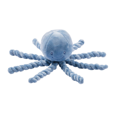 N/A Nattou játék plüss 23cm Lapidou - Octopus Kék-Infinity (MTTF-5414673877565) plüssfigura