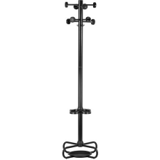 N/A Ruhafogas Fém Vázzal - Fekete bútor