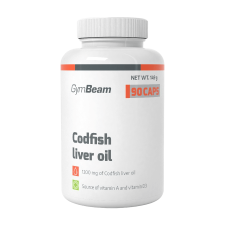 N/A Tőkehalmáj olaj - 90 kapszula - GymBeam (HMLY-34126-1-90caps) vitamin és táplálékkiegészítő