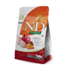 N&D Cat Grain Free Fürj&Gránátalma Sütőtökkel 300gr macskaeledel