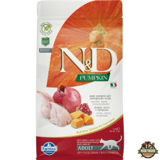 N&amp;D Cat Grain Free Pumpkin fürj 1,5kg macskaeledel