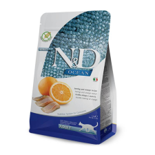  N&amp;D Cat Ocean Hering&amp;Narancs 5kg macskaeledel
