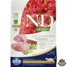 N&D Cat Quinoa Weight Management bárány 300g macskaeledel