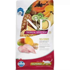 N&D Cat Tropical Chicken Neutered Adult 300gr macskaeledel