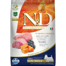 N&amp;D Dog Grain Free bárány&amp;áfonya sütőtökkel adult mini 7kg kutyaeledel