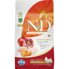 N&D Dog Grain Free csirke&gránátalma sütőtökkel adult mini 800gr macskaeledel