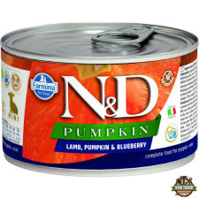 N&D Dog Pumpkin konzerv bárány & áfonya sütőtökkel Puppy mini 140gr kutyaeledel