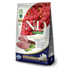 N&D Dog Quinoa Weight Management Bárány 2,5kg kutyaeledel