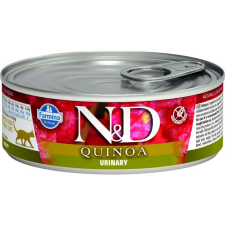  N&amp;D Quinoa Cat konzerv Urinary 80g macskaeledel