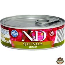 N&amp;D Quinoa Cat konzerv Urinary 80g macskaeledel
