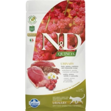 N&amp;D Quinoa Cat Urinary kacsa 1,5 kg macskaeledel