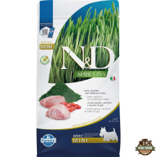 N&amp;D Spirulina Dog bárány adult mini 2kg kutyaeledel