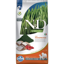 N&D Spirulina Dog hering adult medium/maxi 7kg kutyaeledel