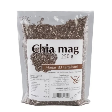 N&Z Chia mag 250 g vitamin és táplálékkiegészítő