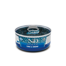 N&D Cat Ocean Konzerv Tonhal és Garnélarák – 70 g macskaeledel