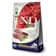 N&D Dog Adult Mini Quinoa Weight Management 800g kutyaeledel