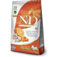  N&D Dog Grain Free tőkehal&narancs sütőtökkel adult mini kutyatáp – 7 kg kutyaeledel