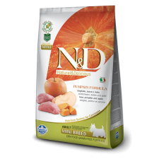 N&D Dog Grain Free vaddisznó&alma sütőtökkel adult mini 2,5kg kutyatáp kutyaeledel