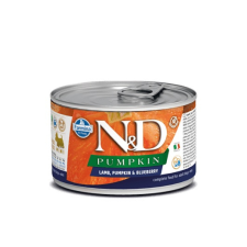 N&D Dog konzerv bárány&áfonya sütőtökkel adult mini 140 gr kutyaeledel