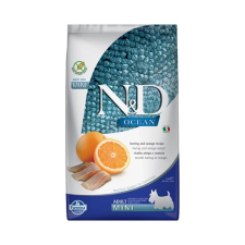  N&D Dog Ocean Adult mini hering & narancs 2,5kg kutyaeledel