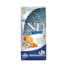 N&D Dog Ocean tőkehal, sütőtök & narancs adult medium/maxi 12kg kutyaeledel