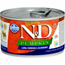 N&D Dog Pumpkin konzerv bárány&áfonya sütőtökkel adult mini 140gr kutyaeledel