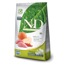 N&D Grain Free vaddisznó&alma adult medium 12kg kutyatáp kutyaeledel