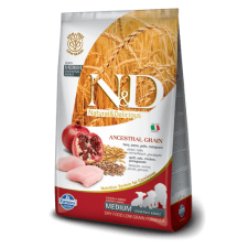 N&D Low Grain Dog Csirke&gránátalma puppy medium 12 kg kutyatáp kutyaeledel