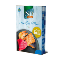 N&D N&D Cat konzerv Fish Trio Menu 6x70g macskaeledel