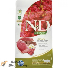 N&D N amp;D Cat Quinoa Urinary Kacsa 1,5kg macskaeledel