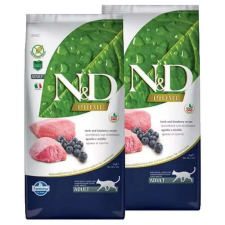 N&D N&D Prime Cat bárány&áfonya Adult 2x5kg macskaeledel