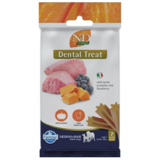  N&D Pumpkin Dog Jutalomfalat Lamb&blueberry Adult Med&max 110g jutalomfalat kutyáknak