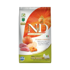 N&D Pumpkin Dog vaddisznó, sütőtök&alma adult mini 2,5kg kutyaeledel