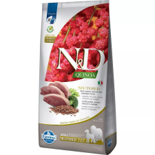N&D Quinoa Dog Kacsa,brokkoli&spárga adult neutered medium&maxi 12kg kutyaeledel
