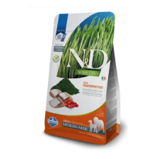  N&D Spirulina Dog Hering Adult Medium/Maxi Kutyatáp – 7 kg kutyaeledel