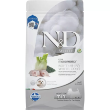 N&D White Dog tengeri sügér, spirulina&édeskömény adult mini 2kg kutyaeledel