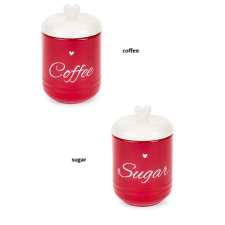  N.S.CLC250912B Kerámia konyhai tárolóedény 9,9x9,9x15cm, 500ml, Sugar konyhai eszköz