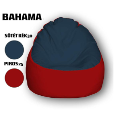  Nagi Sötétkék - Piros Babzsákfotel bútor