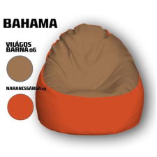  Nagi Világosbarna - Narancssárga Babzsákfotel bútor