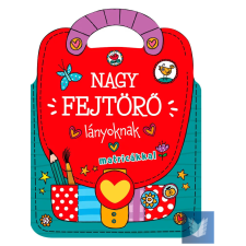 Nagy fejtörő - lányoknak matricákkal gyermek- és ifjúsági könyv