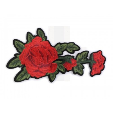  Nagy felvasalható hímzett rózsa rövidáru
