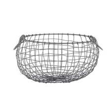  Nagy körte alakú drótkosár, 35 cm átmérőjű (WB35-L) papírárú, csomagoló és tárolóeszköz