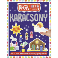 Nagy matricák a kis kezekbe. Karácsony. Matricás foglalkoztatókönyv kreatív és készségfejlesztő