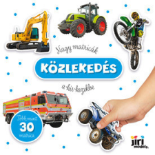  Nagy matricás könyv - Közlekedés matrica