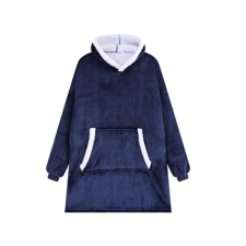  Nagy méretű meleg pulóver takaró - Sötétkék lakástextília